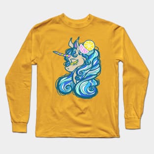 Summer Fun Unicorn Long Sleeve T-Shirt